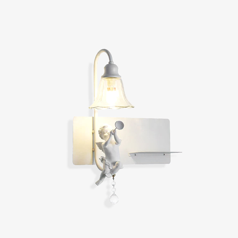 White Angel Wall Light - Lumpaz