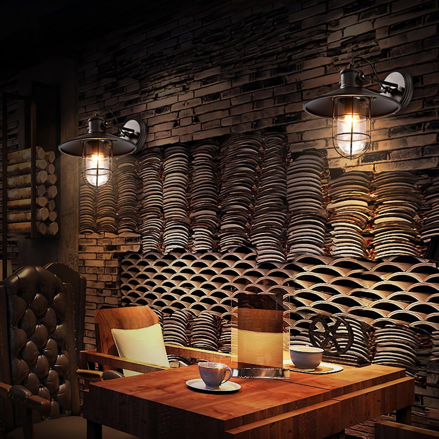 Harbour Industrial Wall Light - Lumpaz