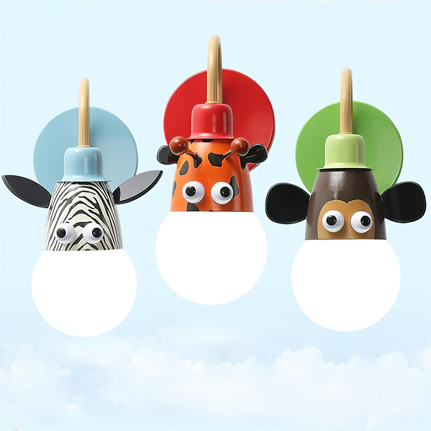 Cartoon Animal Kids Wall Lamp - Lumpaz