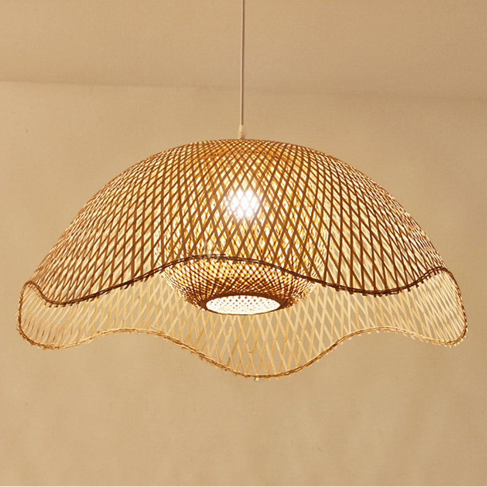 Bamboo Woven Hanging Lighting - Lumpaz