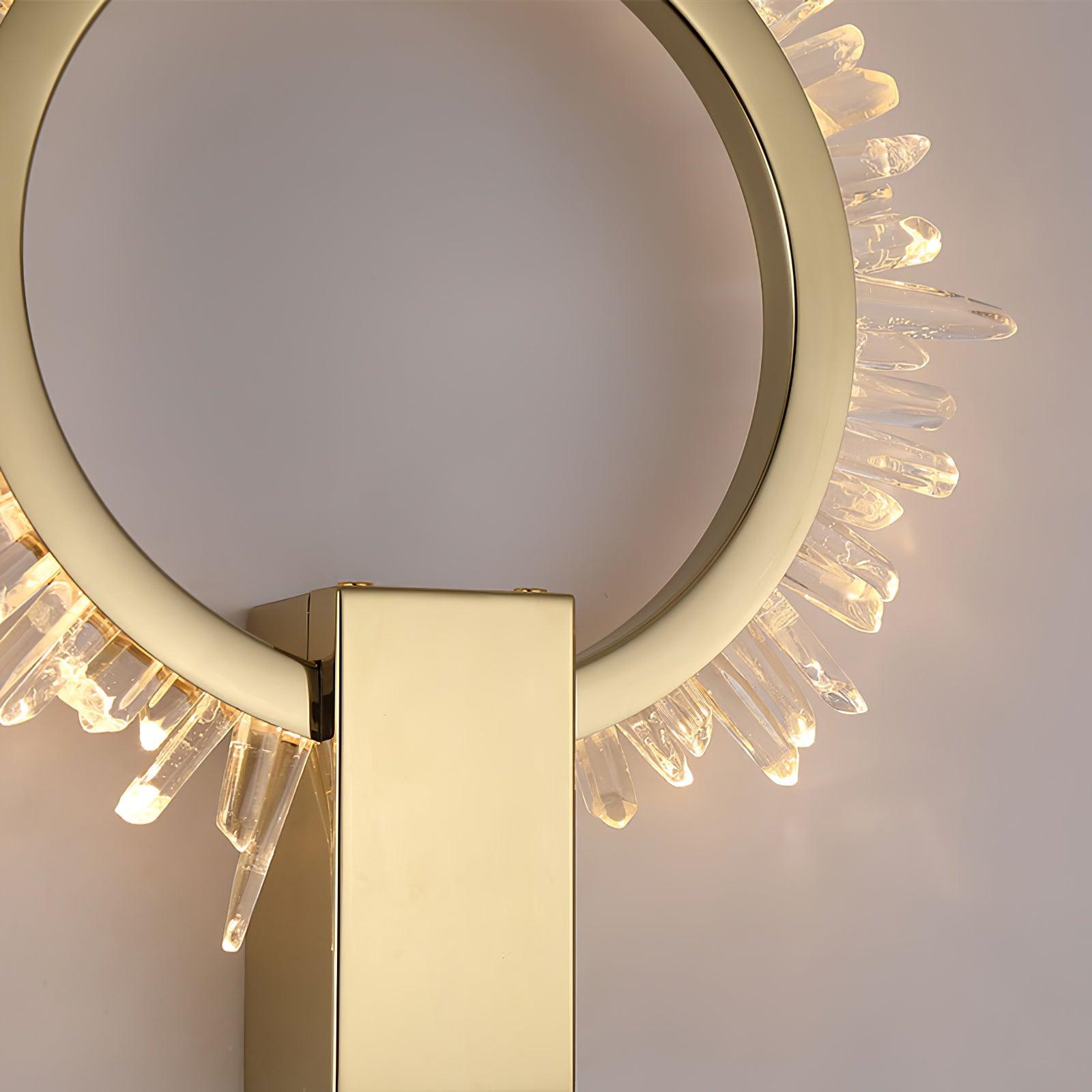 Natural Crystal Wall Lamp - Lumpaz