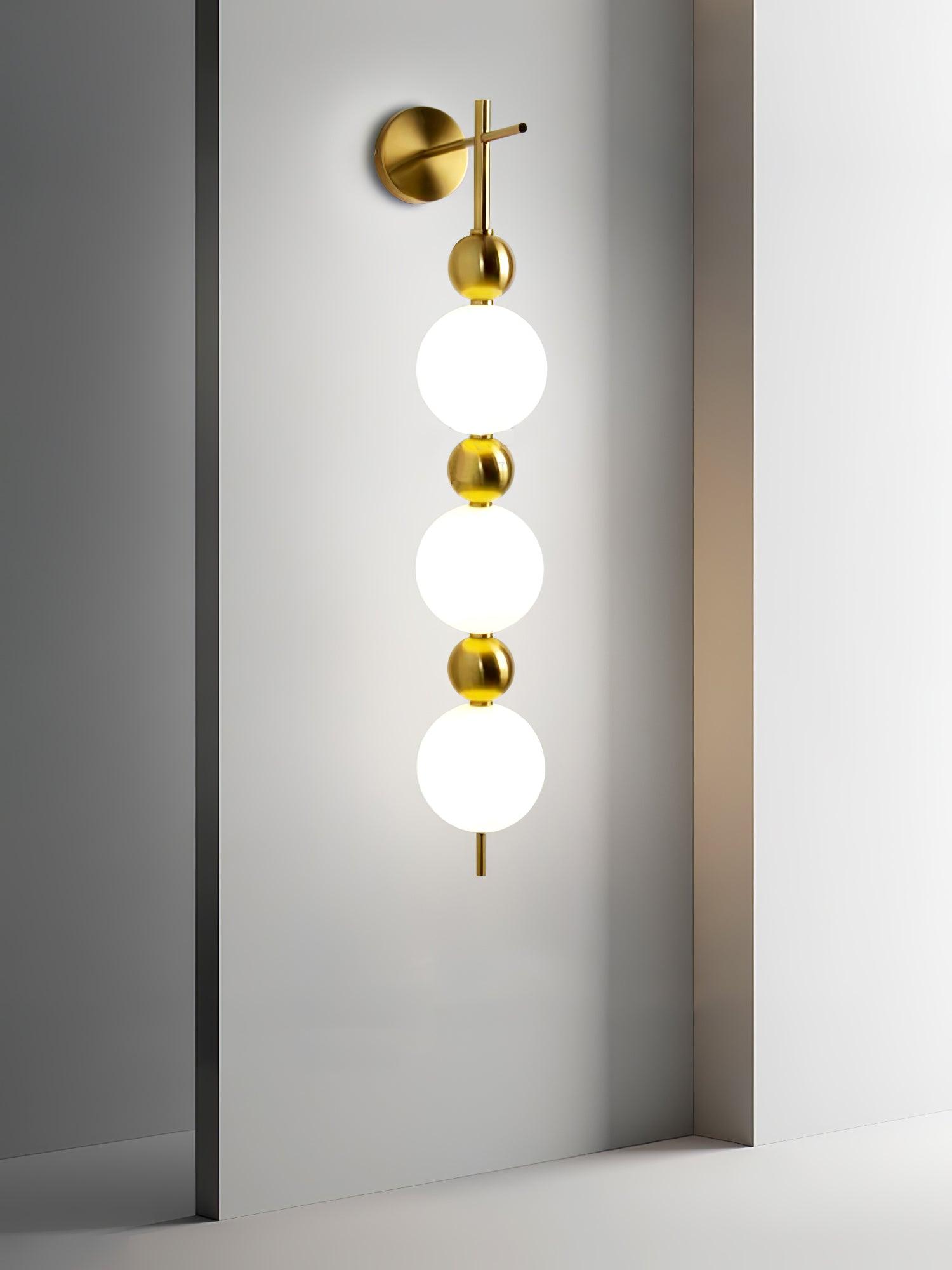 Candied Haws String Brass Wall Lamp - Lumpaz