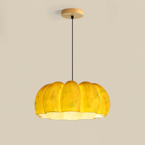 Eco-friendly Resin Pumpkin Pendant Light - Lumpaz