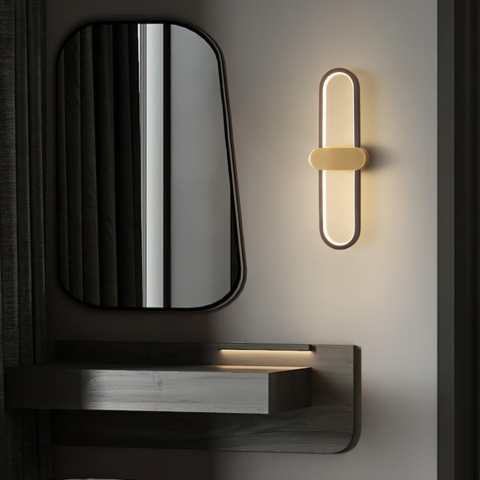 Oval LED Wall Lamp - Lumpaz