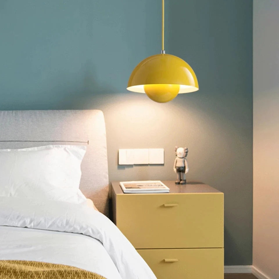 Multiple Colour Mushroom Shape Kitchen Pendant Light - Lumpaz
