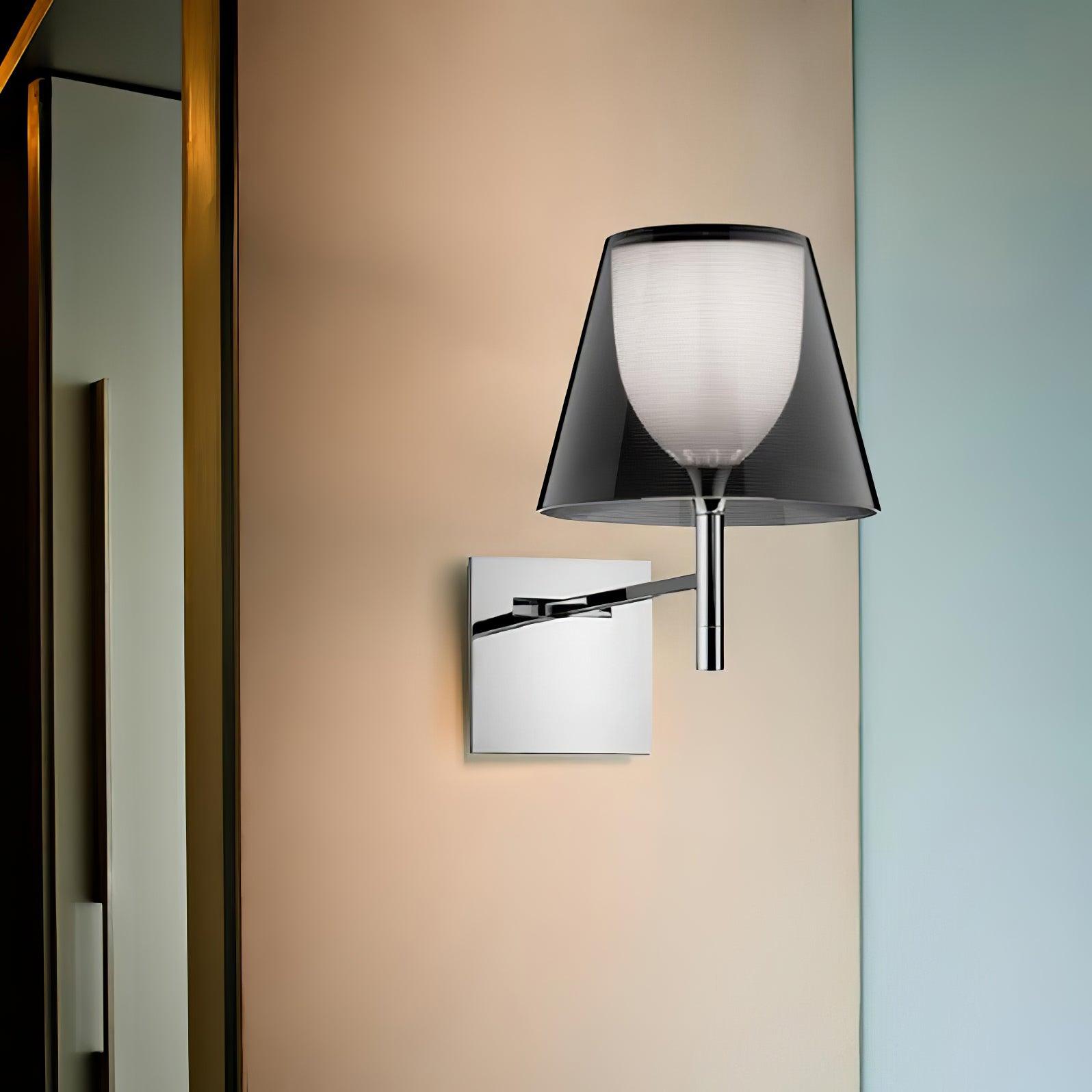Chrome Prism Wall Lamp - Lumpaz