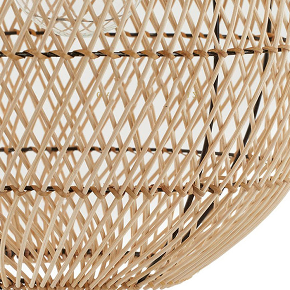 Boho High Quality Rattan Handwoven Pendant Light - Lumpaz