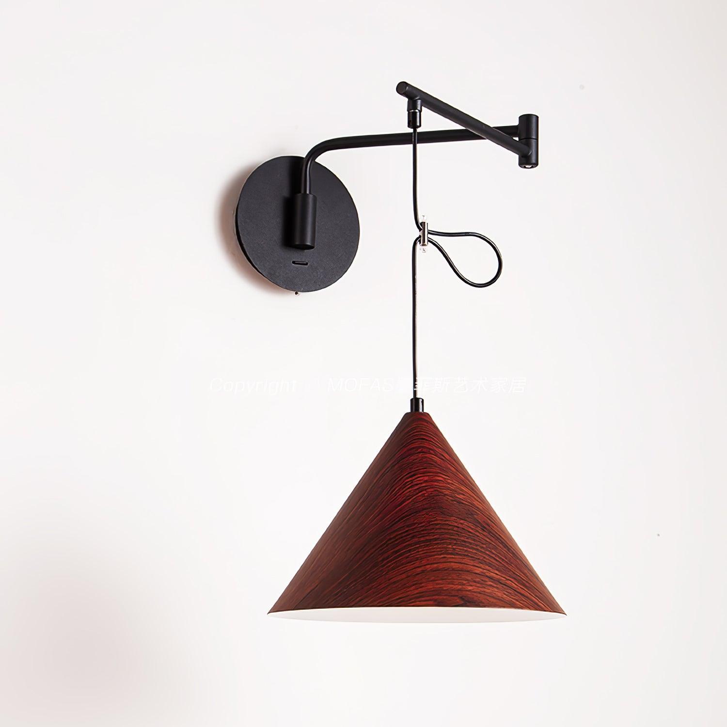 Cone Swing Arm Wall Lamp - Lumpaz