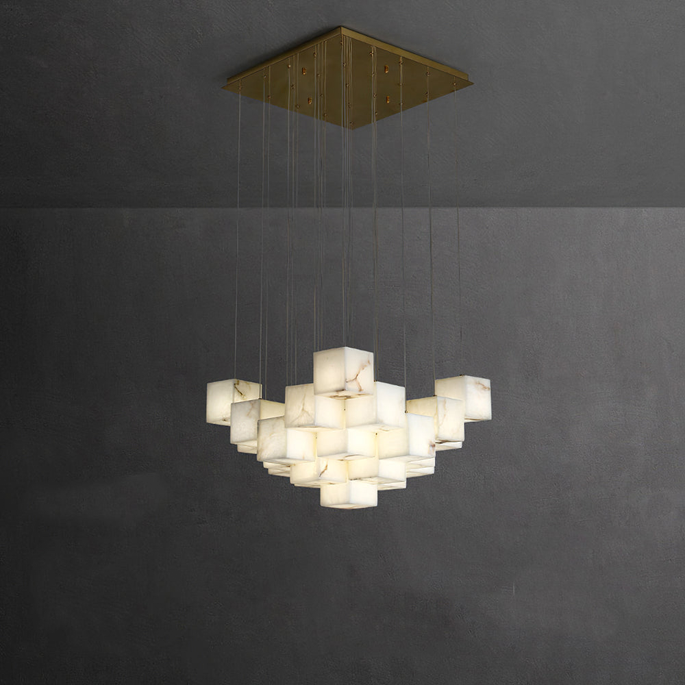 Modern Artistic Geometric Shape Elegant Hanging Light Fixture - Lumpaz