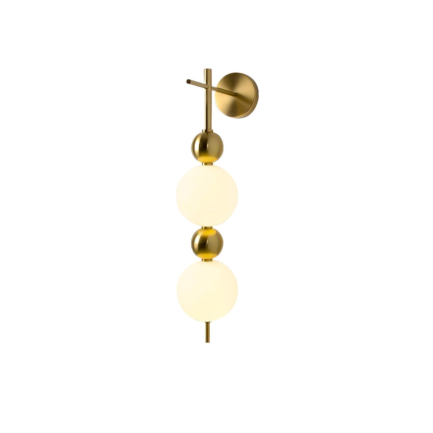 Candied Haws String Brass Wall Lamp - Lumpaz