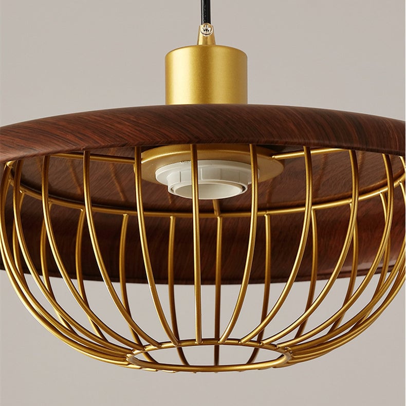 Creative Hollow Wrought Iron Hanging Lamp Shade - Lumpaz