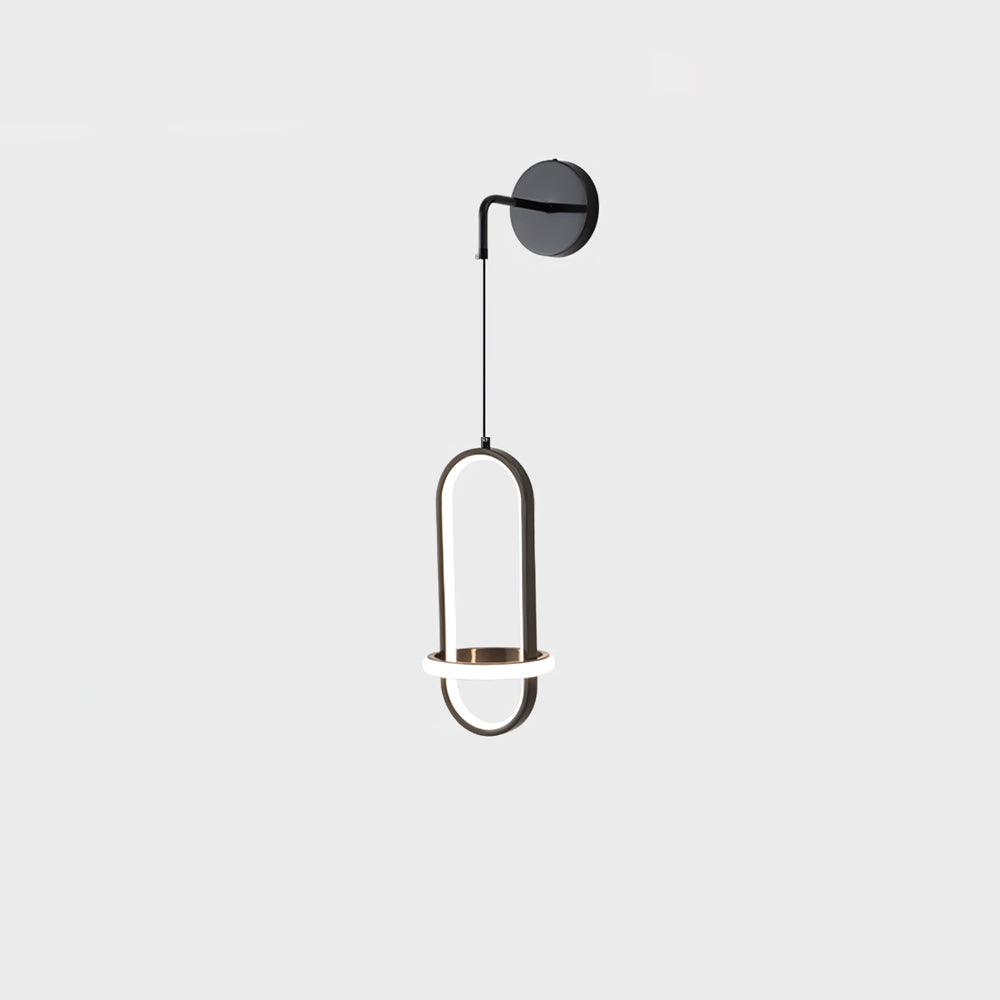 Oval Brass Wall Light - Lumpaz