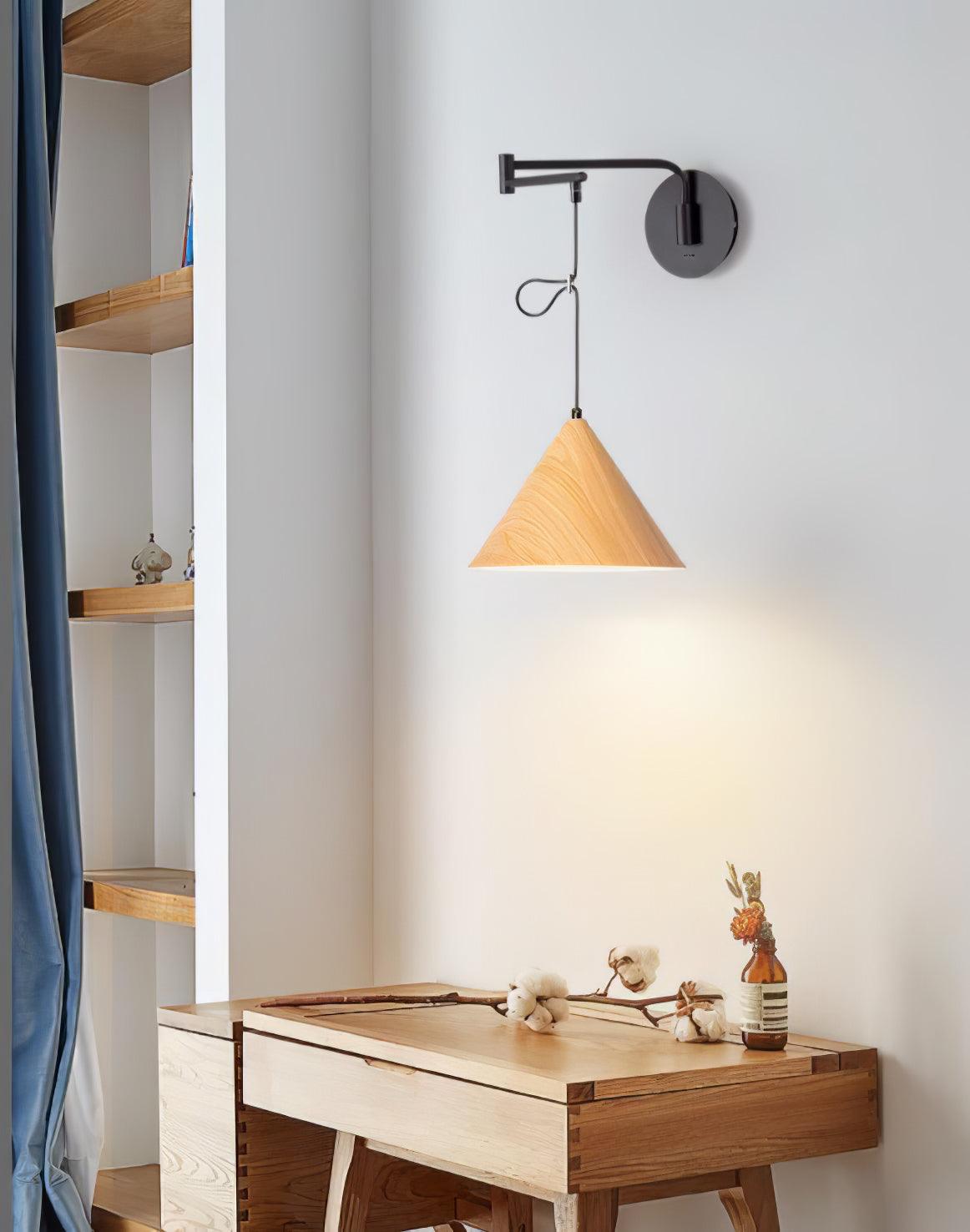 Cone Swing Arm Wall Lamp - Lumpaz