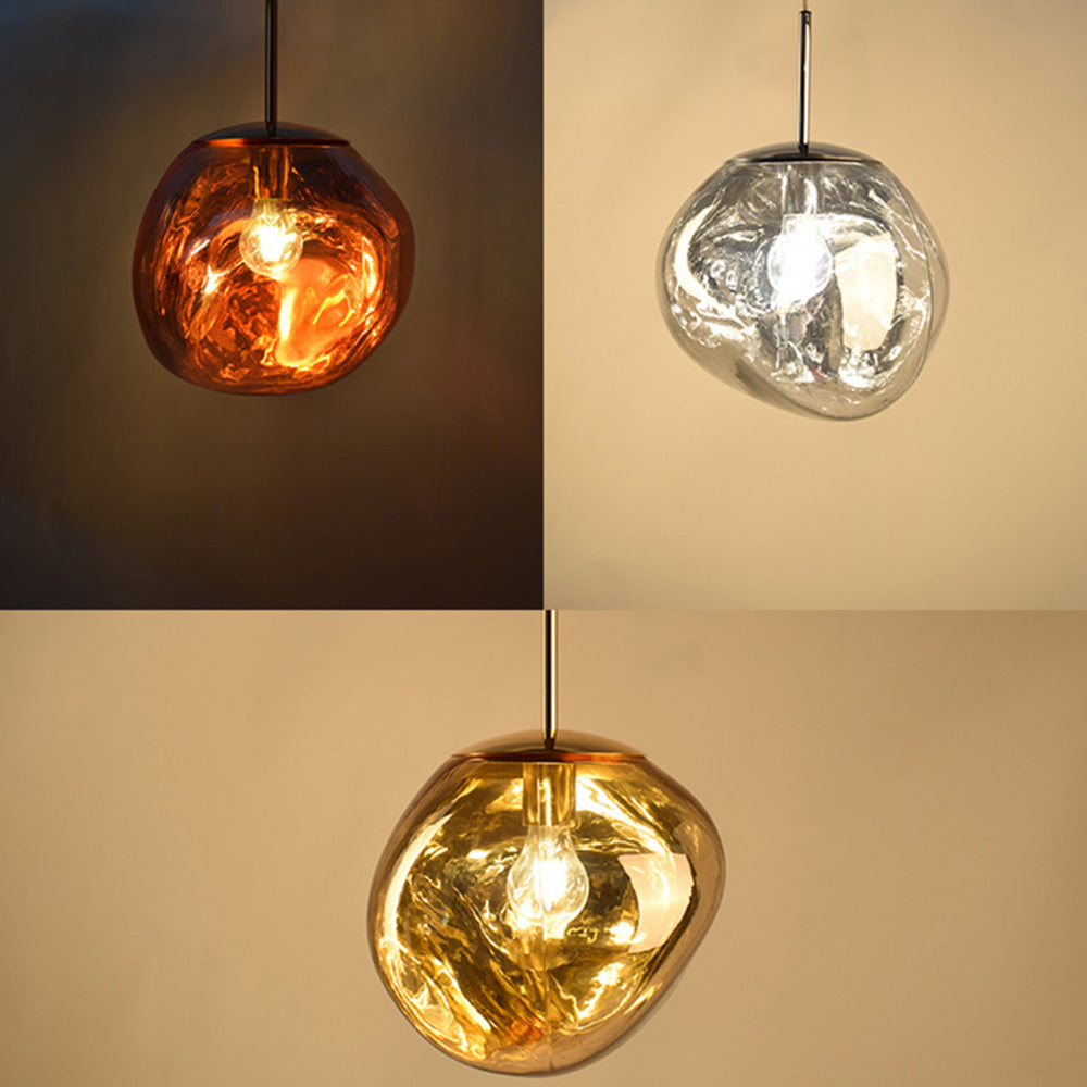 Modern Art Deco Irregular Bubble Pendant Light For Dining Room - Lumpaz