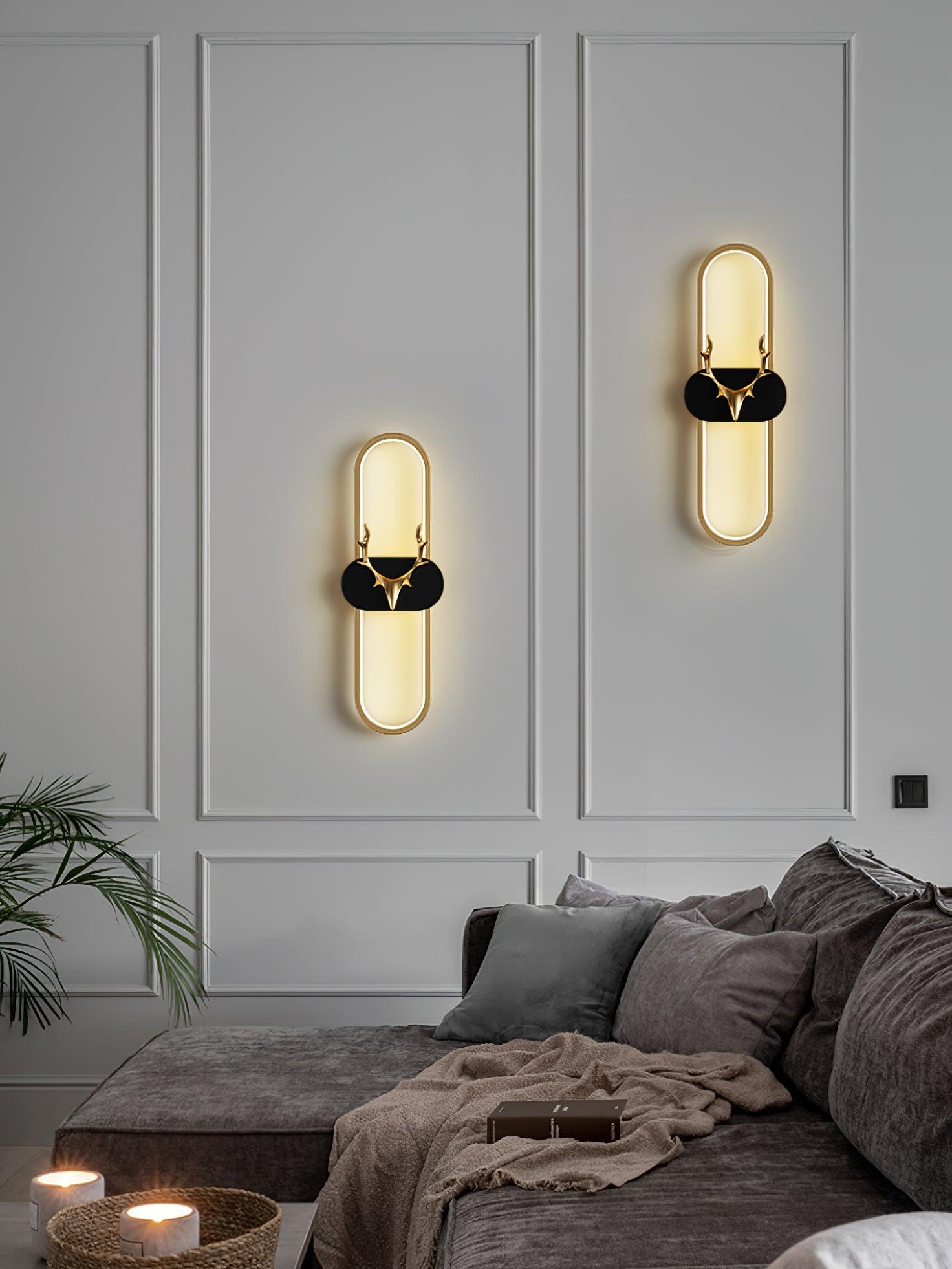 Antlers Halo Wall Lamp - Lumpaz