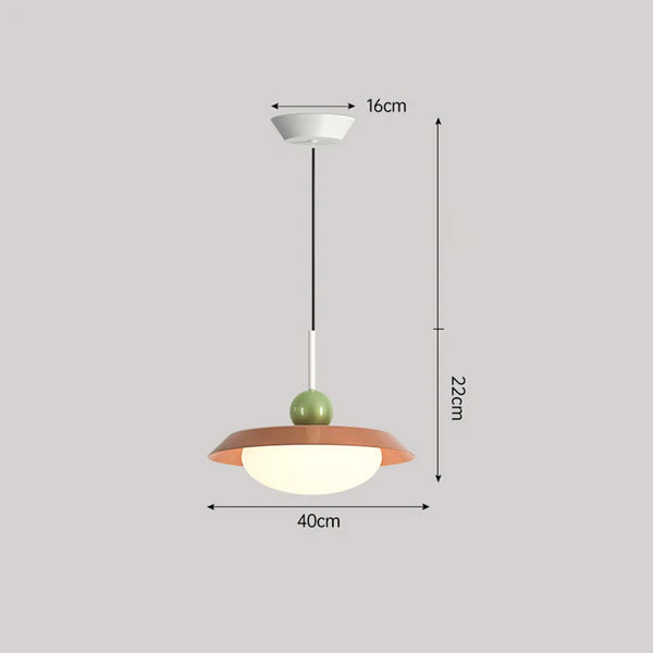 Modern Morandi Layered Metal Hanging Lights - Lumpaz