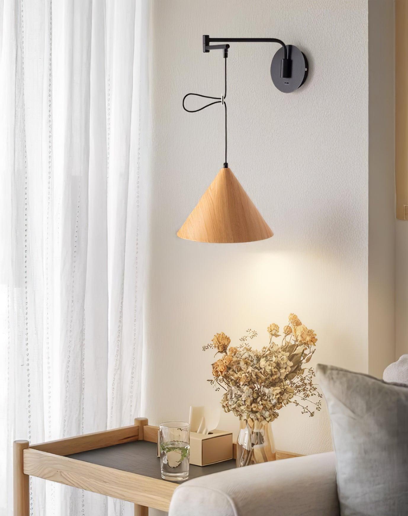 Cone Swing Arm Wall Lamp - Lumpaz