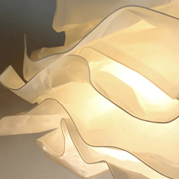 White Pendant Light Art Decor Hanging Lights For Bedroom - Lumpaz
