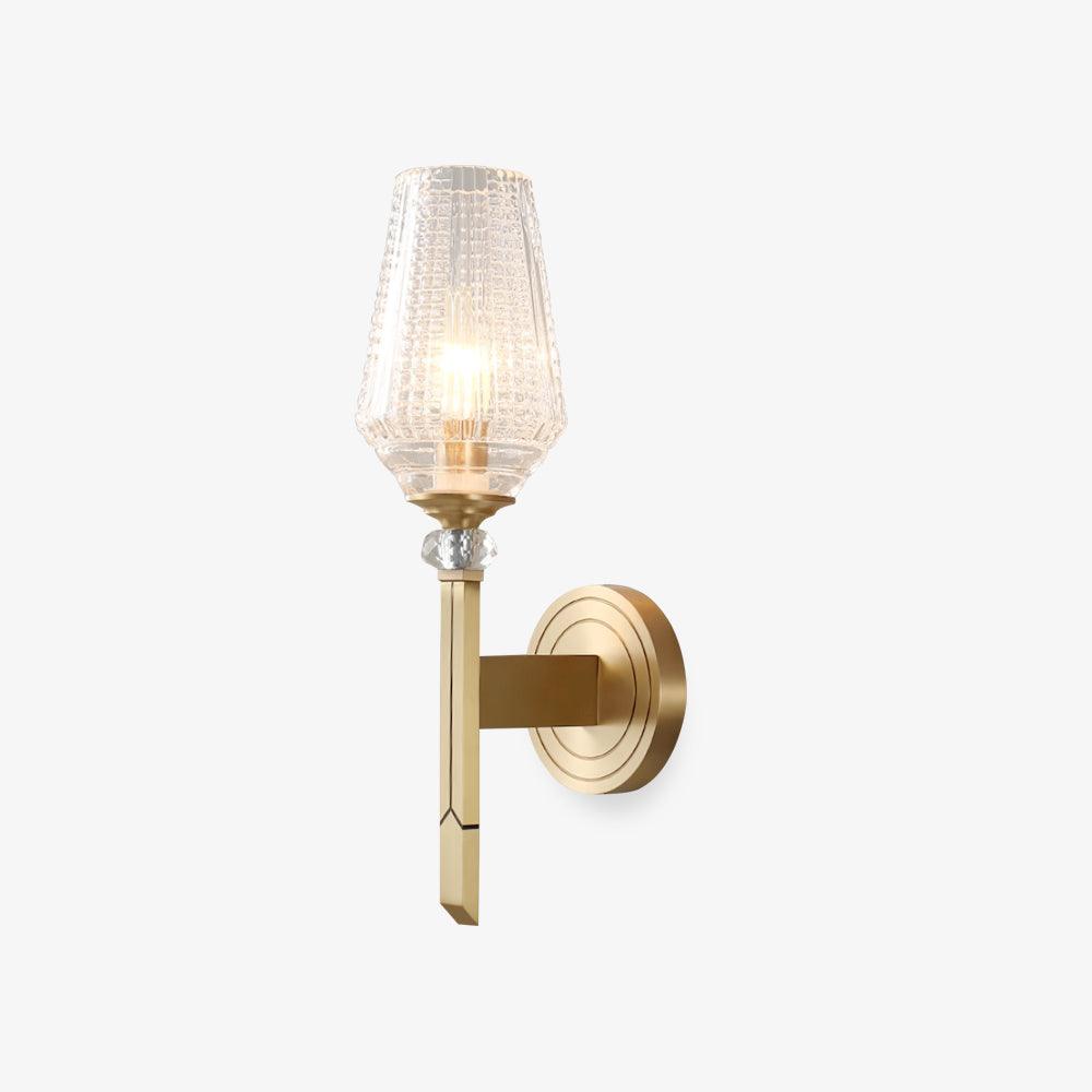 Devora Brass Wall Lamp - Lumpaz