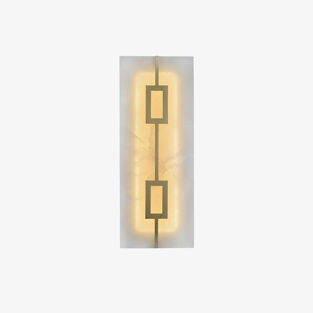 Square Marble Wall Lamp - Lumpaz