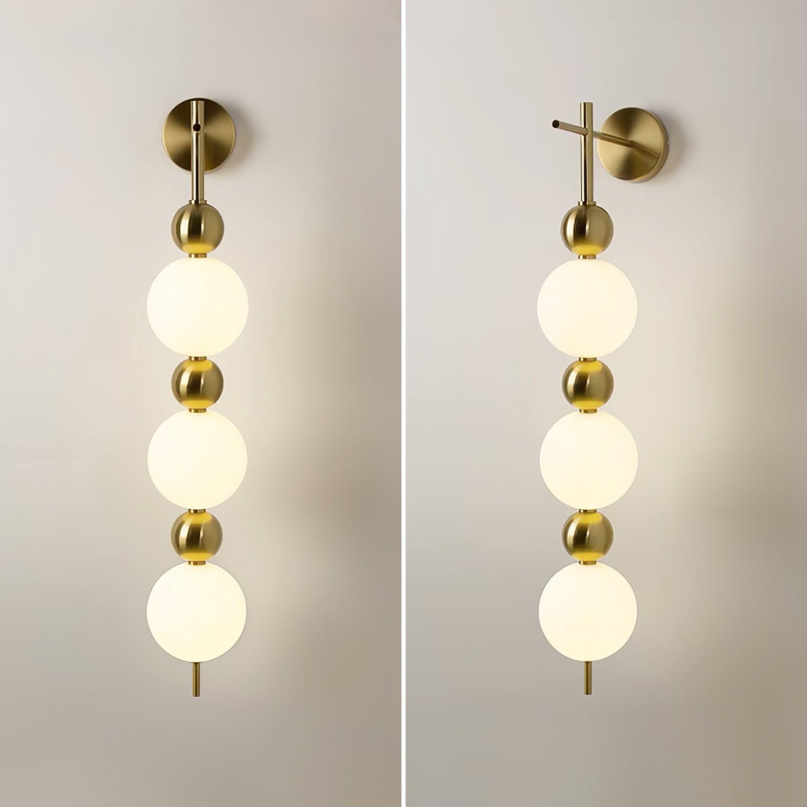Candied Haws String Brass Wall Lamp - Lumpaz