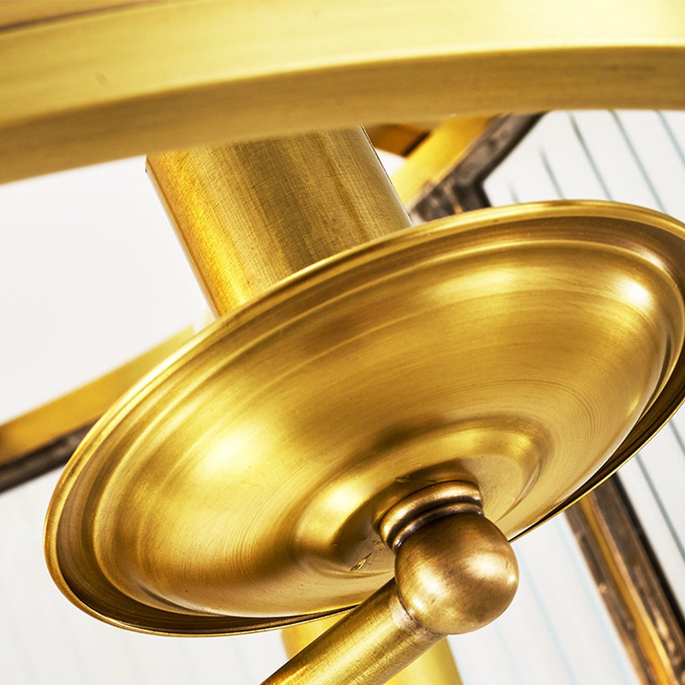 Modern Light Luxury Simple Glass Hanging Light - Lumpaz