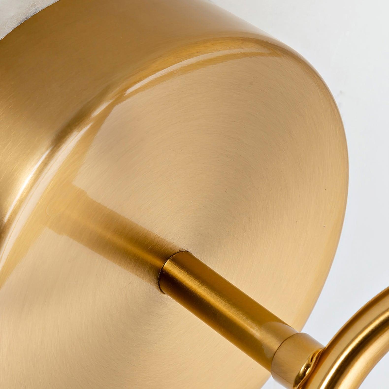 Fort Halo Gold Wall Light - Lumpaz