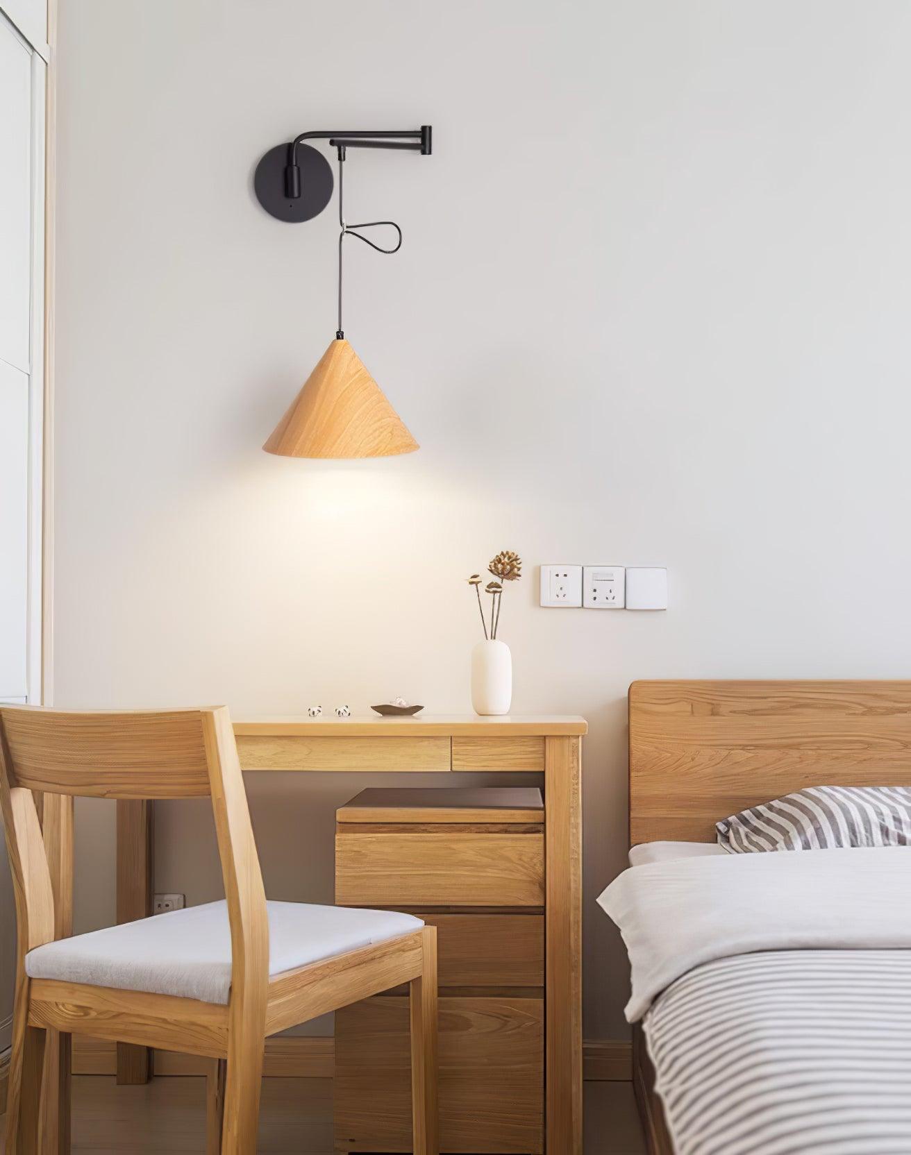 Cone Swing Arm Wall Lamp - Lumpaz