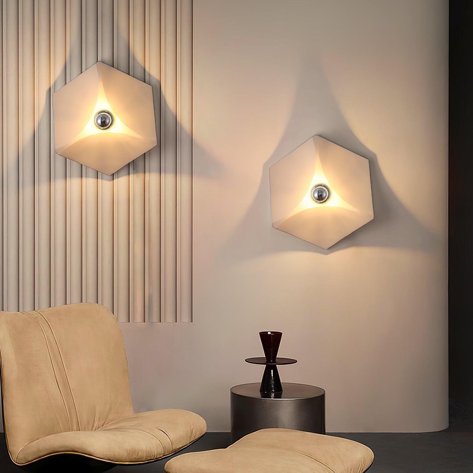 Pentagon Combination Wall Lamp - Lumpaz