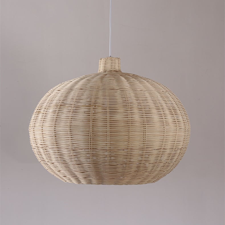 Unique Rattan Handmade Nordic Pendant Lampshades For Living Room - Lumpaz