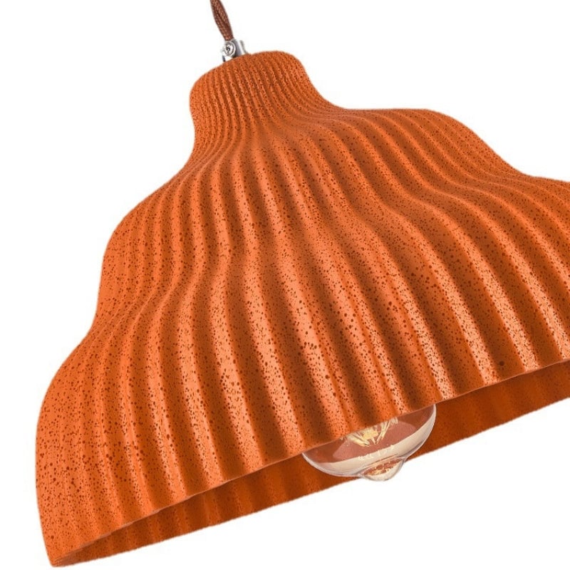 Wabi Sabi Art Resin Hanging Lamp for Dining Room - Lumpaz