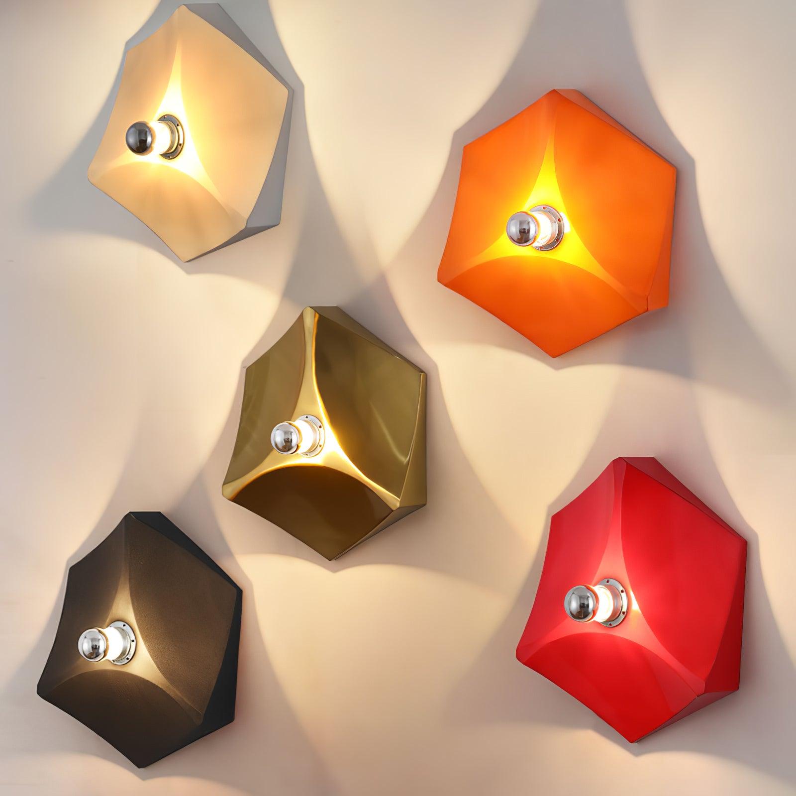 Pentagon Combination Wall Lamp - Lumpaz