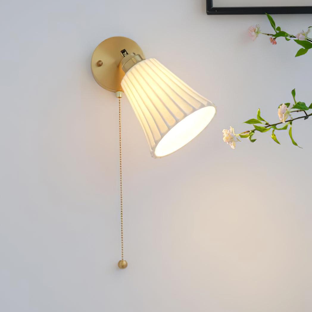 Trumpet Ceramic Wall Light - Lumpaz