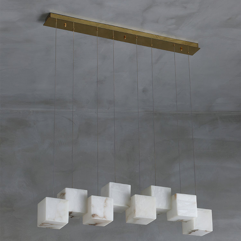 Modern Artistic Geometric Shape Elegant Hanging Light Fixture - Lumpaz