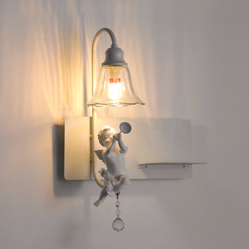 White Angel Wall Light - Lumpaz
