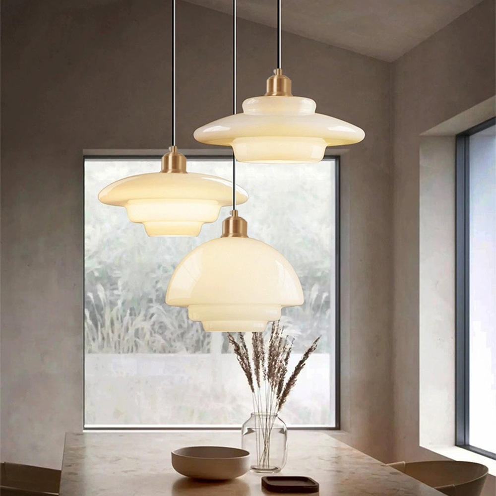 Nordic Minimalist Glass Pendant Light - Lumpaz