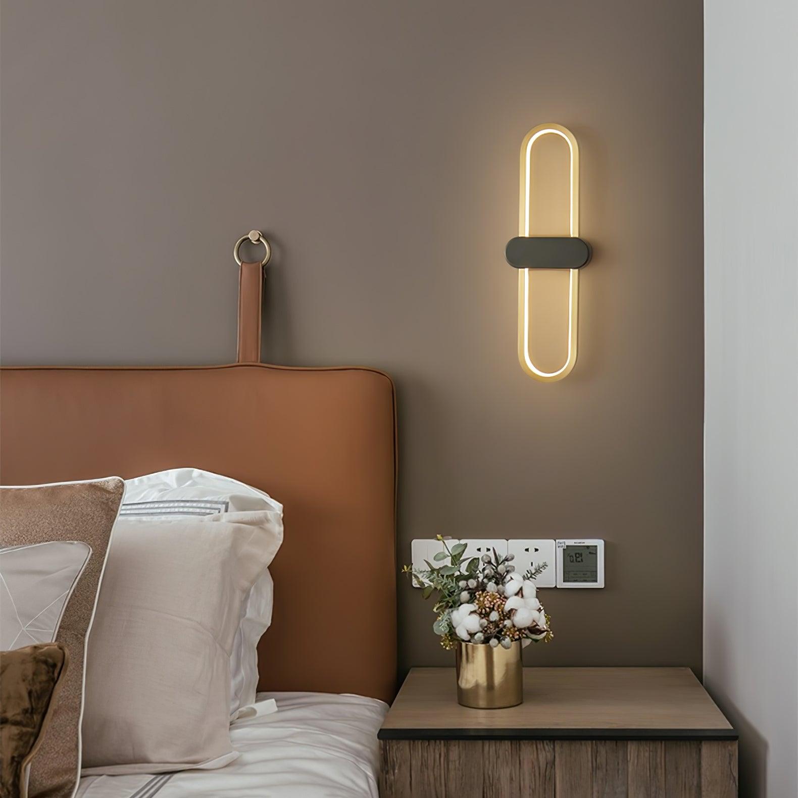 Oval LED Wall Lamp - Lumpaz