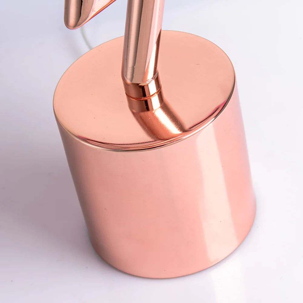 Morandi Modern Cute Mushroom Kinder Glas/Metall Tischlampe, Bunt - Lumpaz