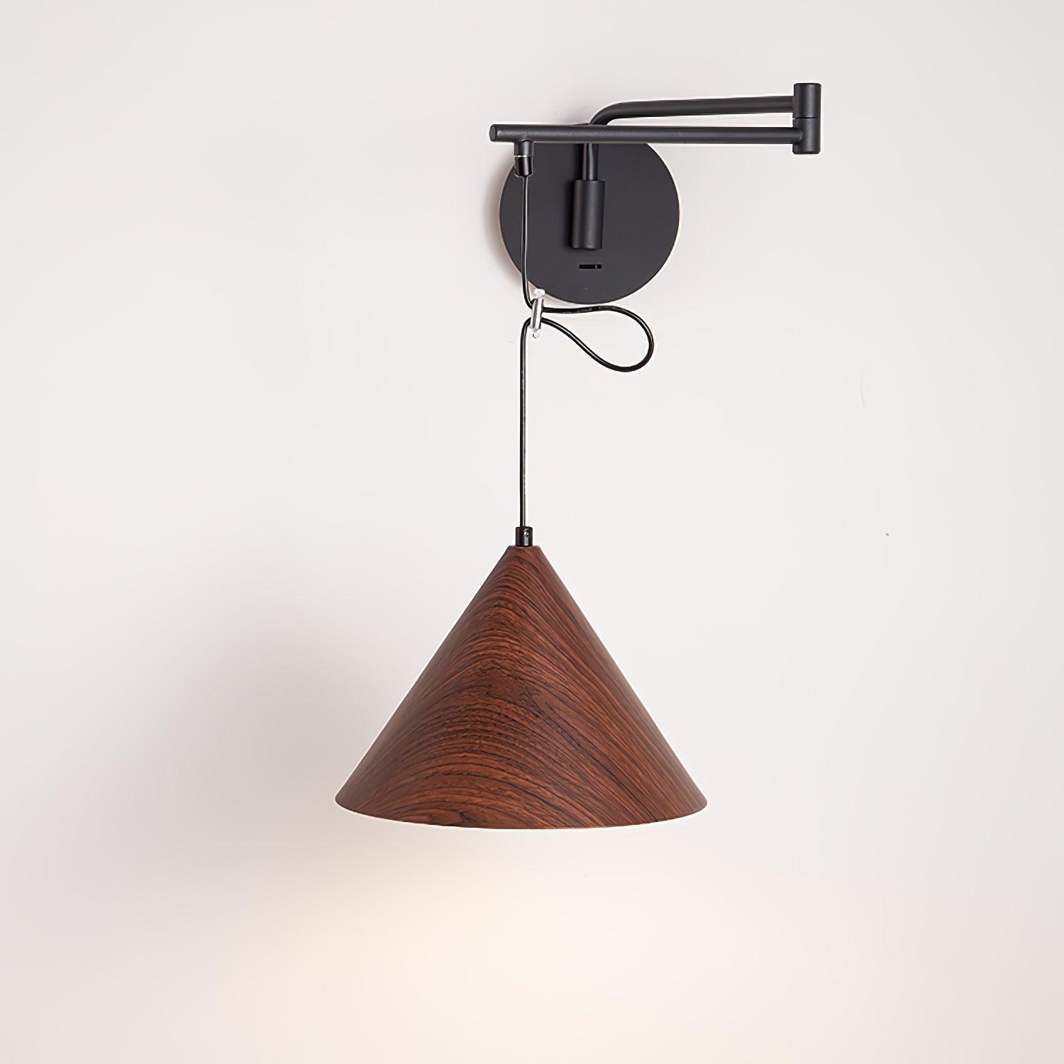 Cone Swing Arm Wall Lamp - Lumpaz