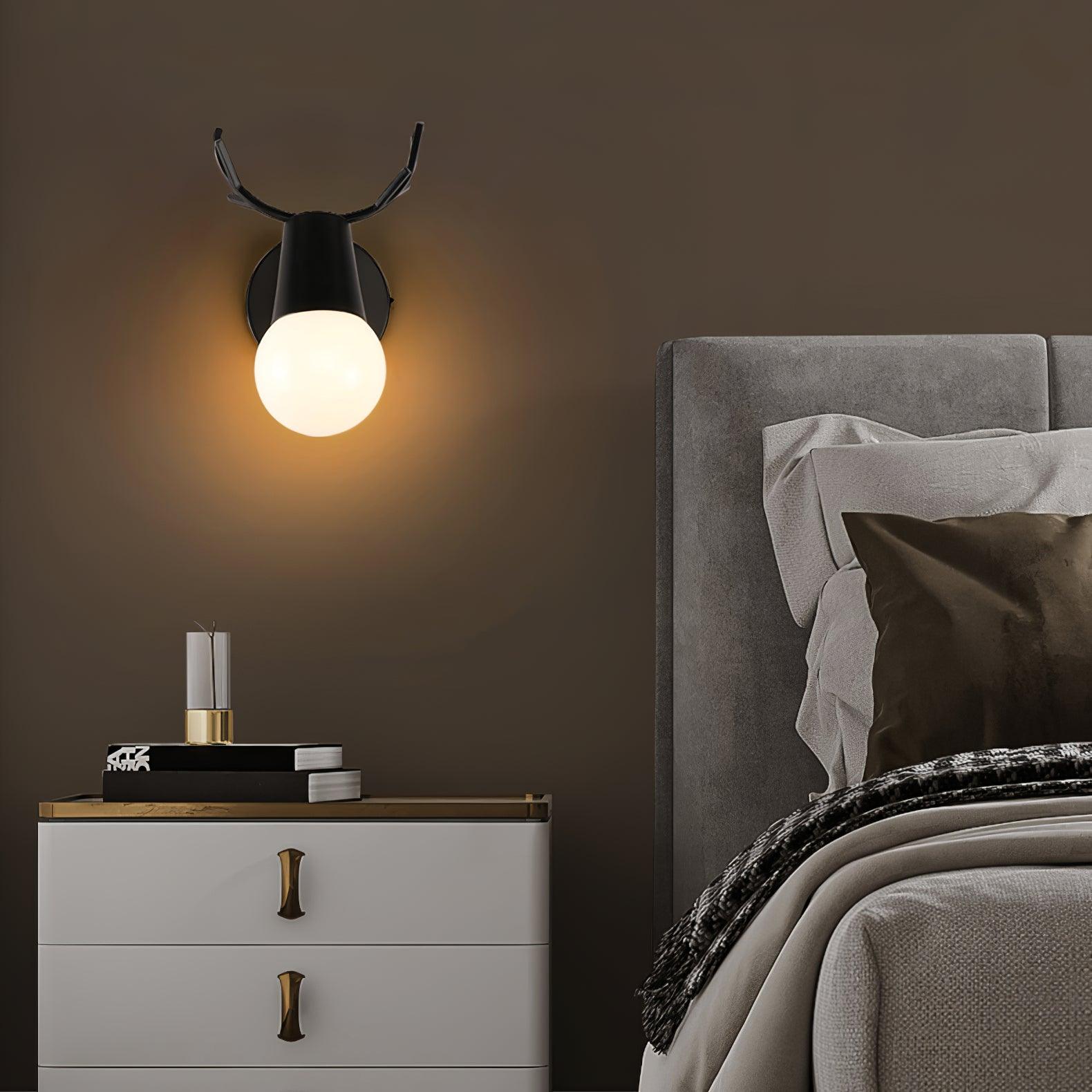 Yeknu Antler Wall Lamp - Lumpaz