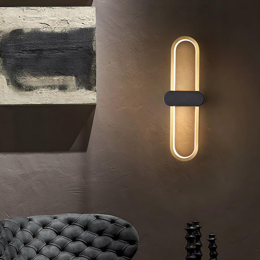 Oval LED Wall Lamp - Lumpaz