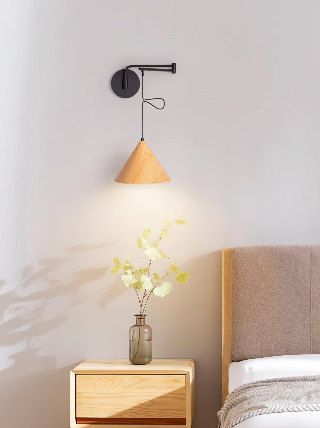 Cone Swing Arm Wall Lamp - Lumpaz