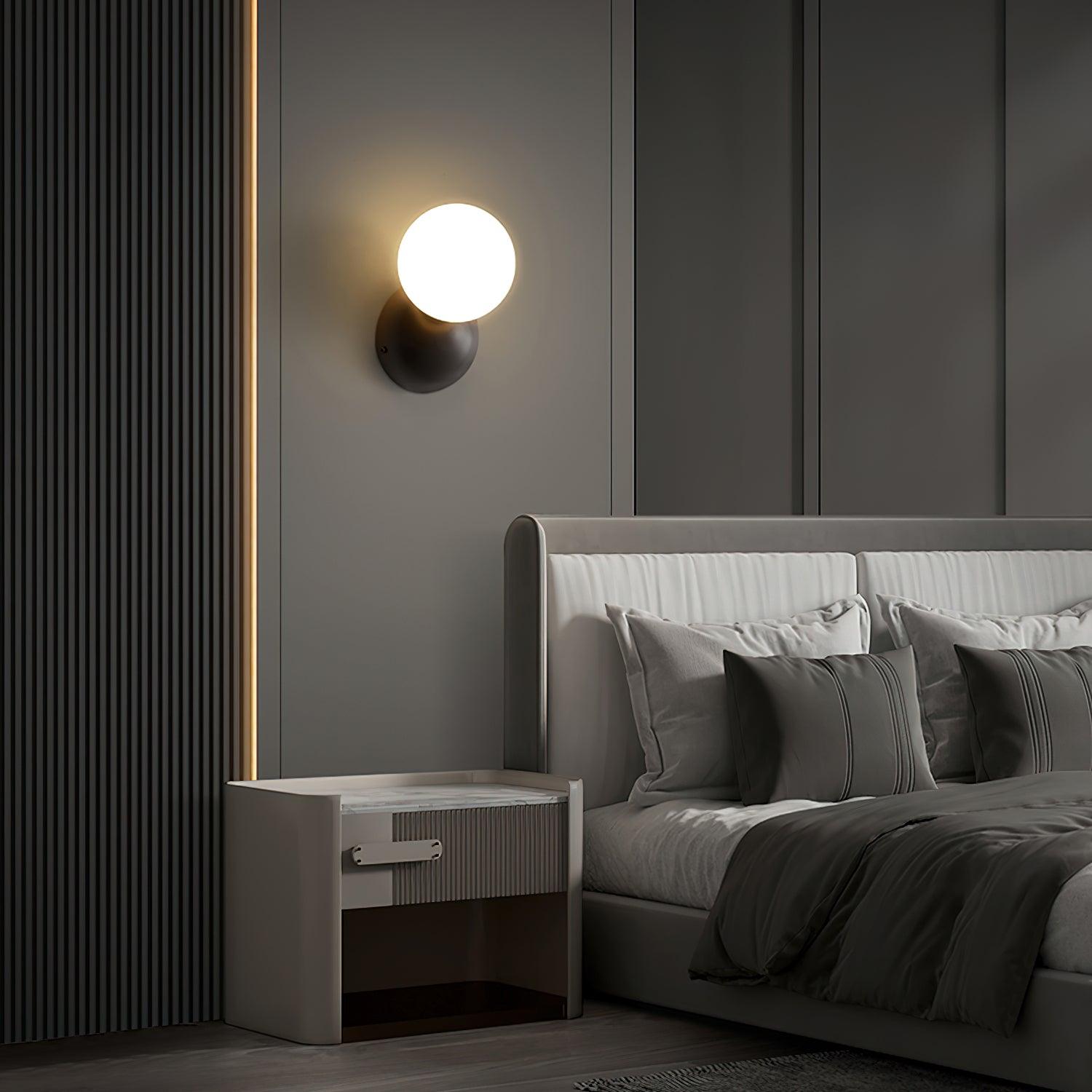 Single Globe Wall Light - Lumpaz