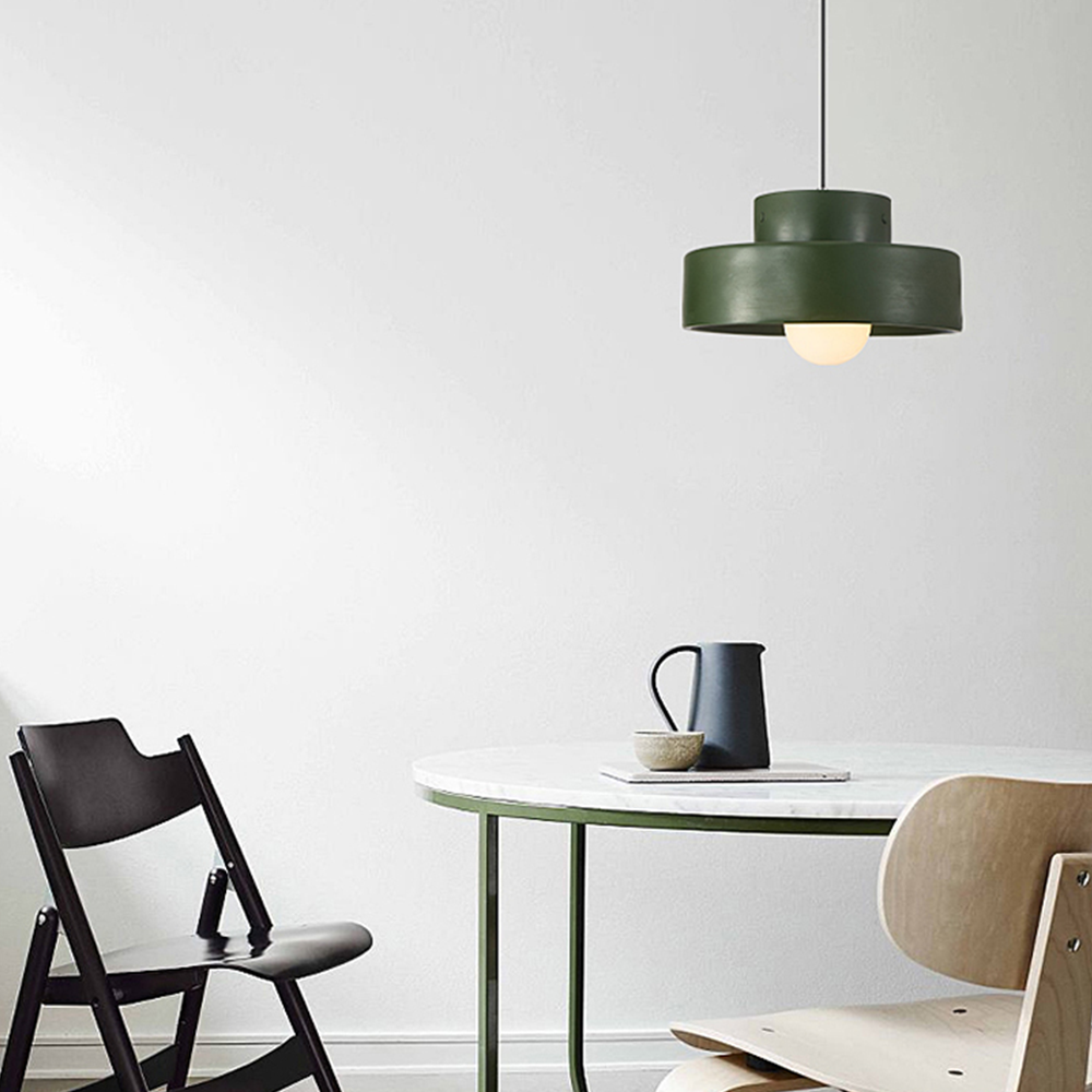 Nordic Geometric Cylindrical Pendant Lighting - Lumpaz