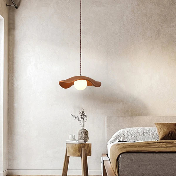 Modern Style Hat Shade Wabi-Sabi Pendant Light - Lumpaz