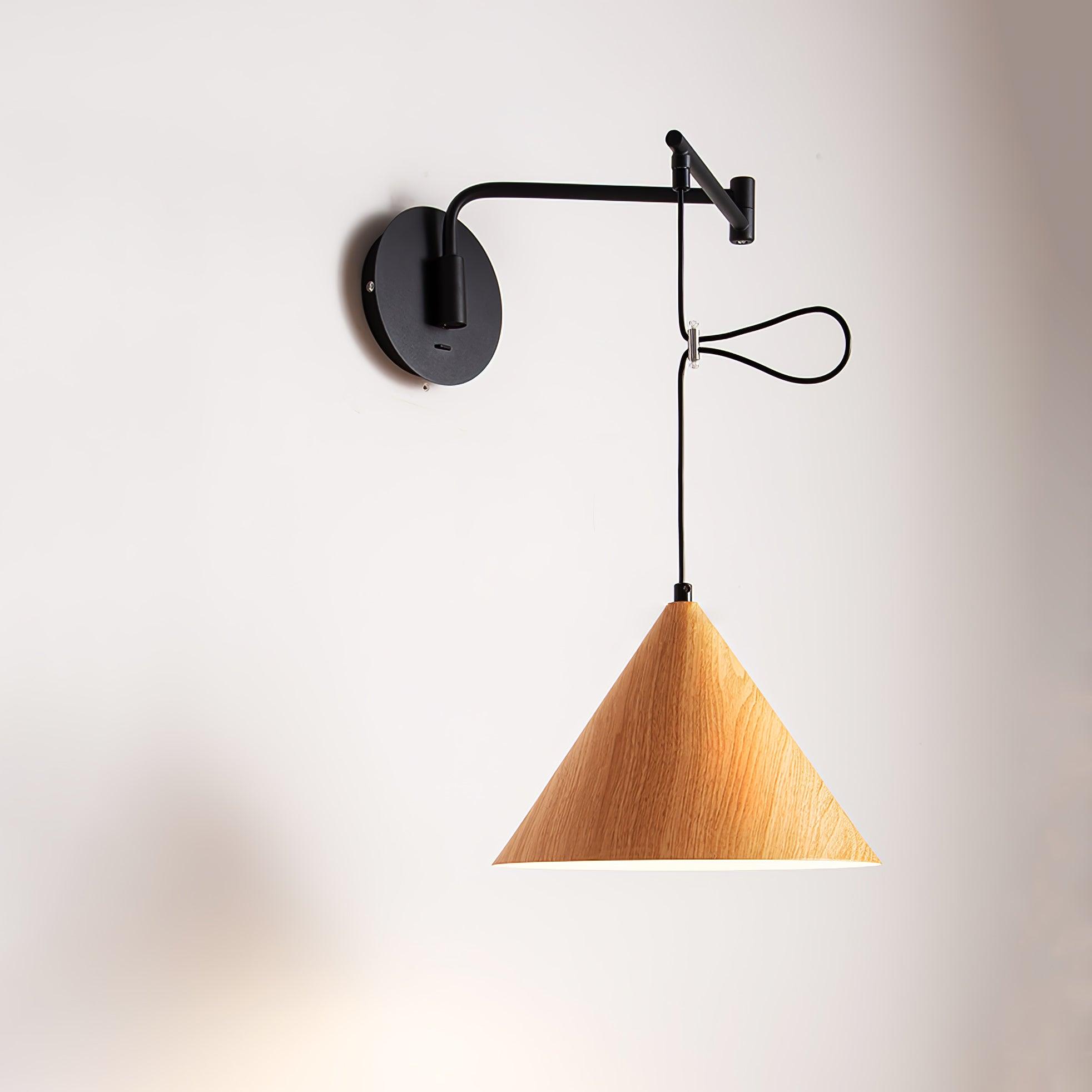 Cone Swing Arm Wall Lamp - Lumpaz