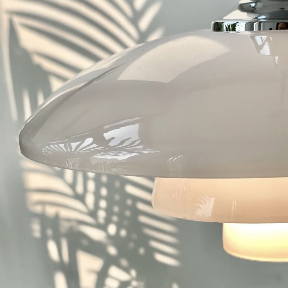 Medieval Nordic Simple Bauhaus Glass Pendant Light - Lumpaz