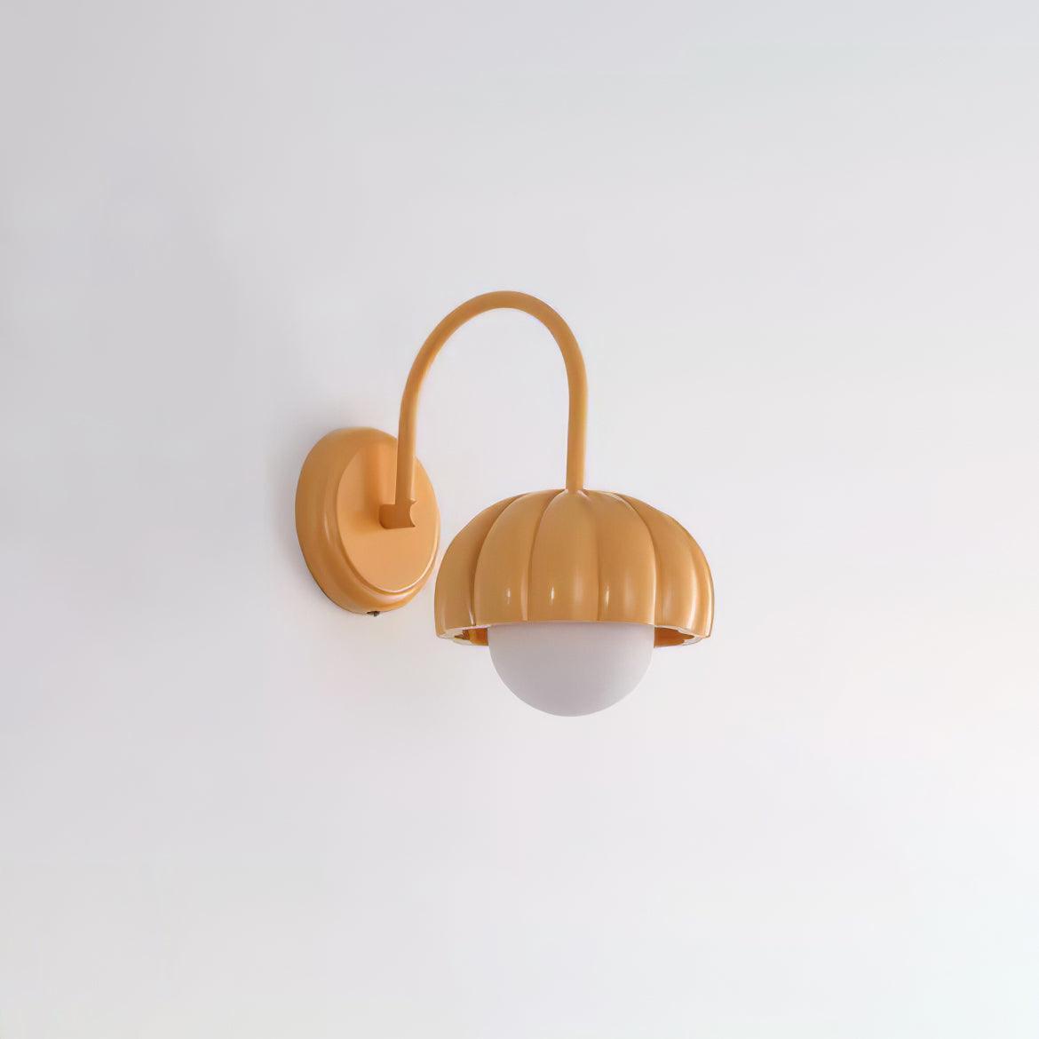 Creamy Pumpkin Wall Light - Lumpaz