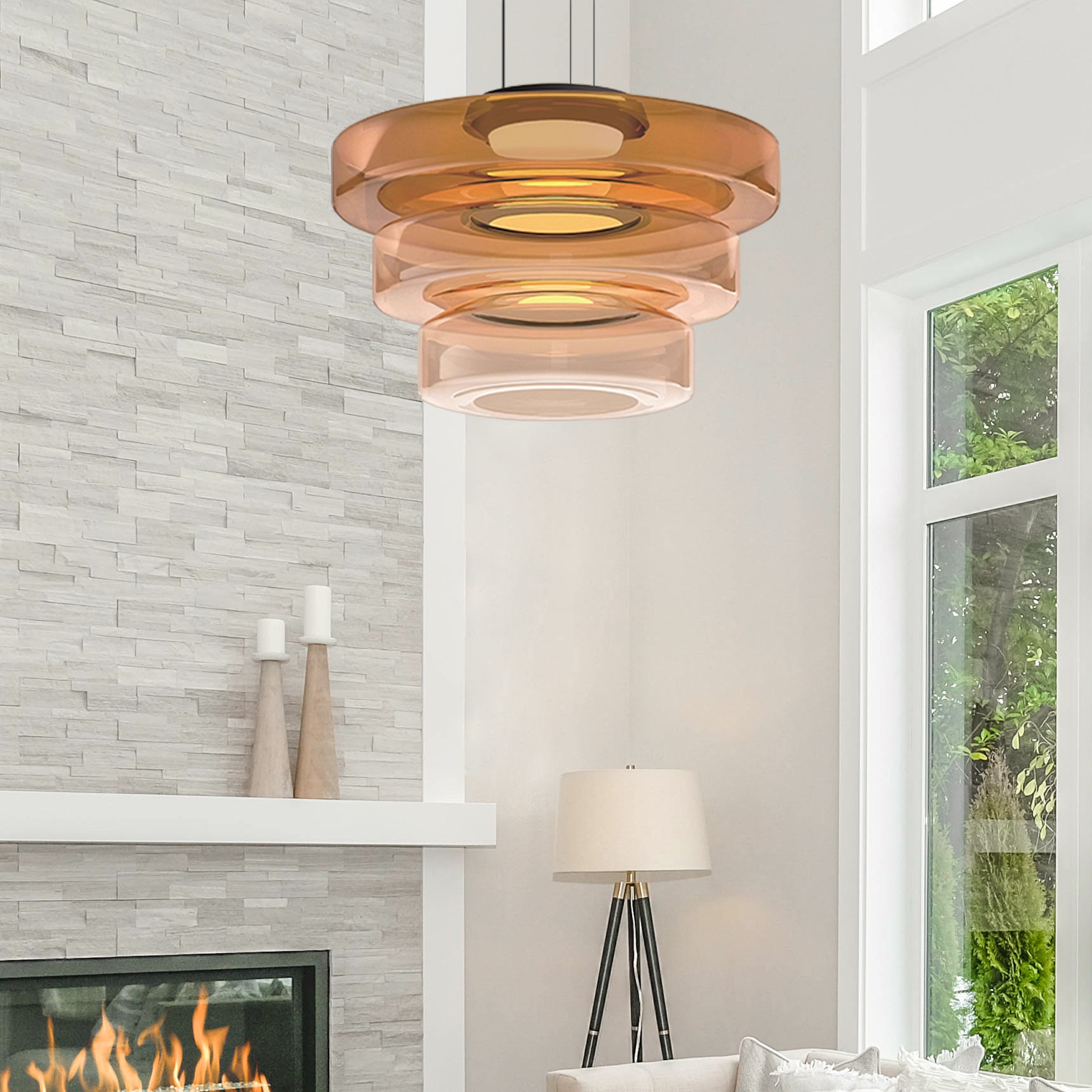 Modern Creative Glass Pendant Lighting for Dining Room - Lumpaz