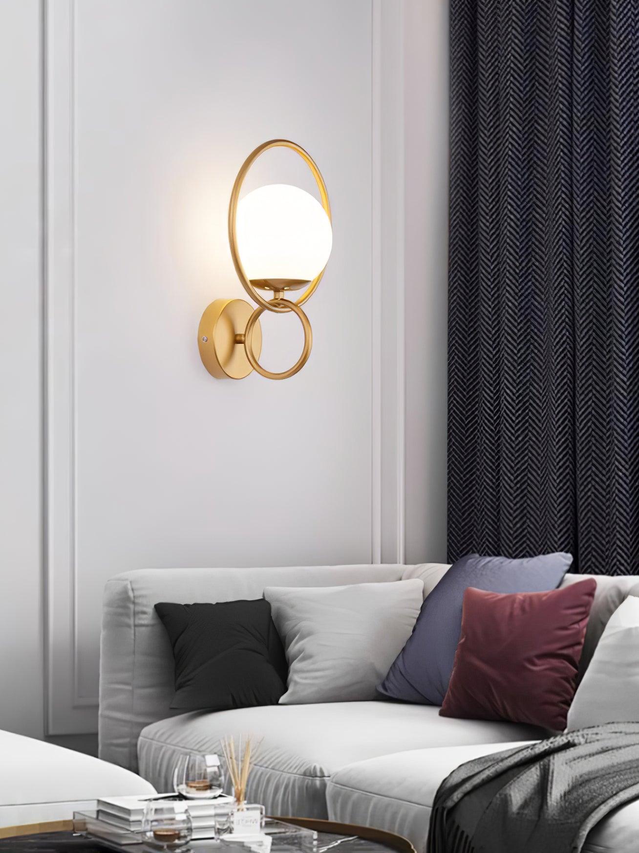Circle Global Wall Lamp - Lumpaz